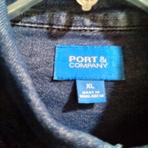 Mens Long sleeve Jean shirt